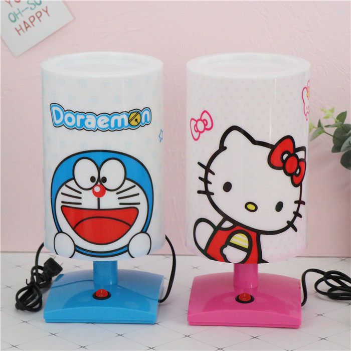 包邮卡通机器猫猫咪台灯 筒灯 装饰台灯 大台灯 小夜灯