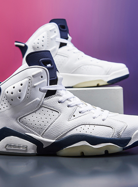 新款高帮鞋AJ6正品7男鞋2025运动鞋男11樱木花道13篮球鞋大码男鞋