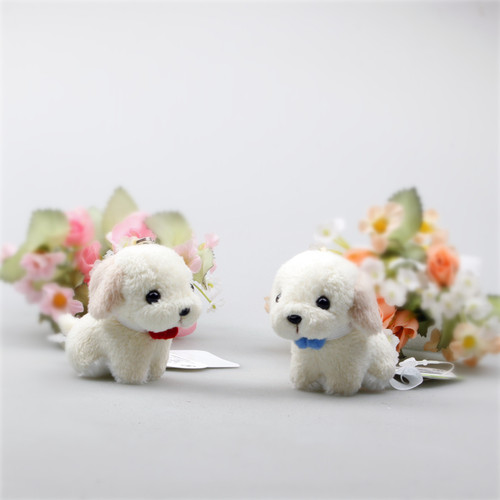 毛绒玩具公仔狗狗情侣包包挂绳