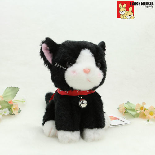 毛绒黑猫TAKENOKO儿童节