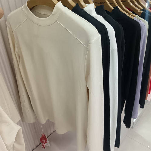 爱舒肤小火衫59621女内衣羊绒蛋白发热纤维秋衣长袖打底衫可外穿