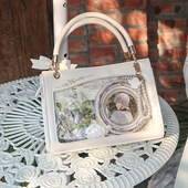 新品 国风古风Lolita原创痛包手提单肩斜挎透明百搭古风女小食量