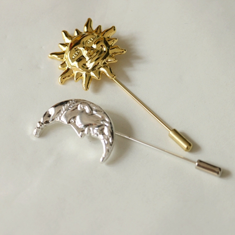 Broche en Alliage argent plaqué or - Ref 1177021 Image 3