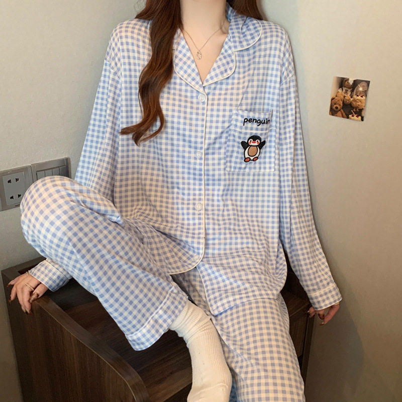 女网红新款春秋季双长袖睡衣女开衫套装休闲卡通牛奶丝家居服,女士内衣/男士内衣/家居服,睡衣/家居服套装,淘宝优惠券,粉丝福利购,淘宝优惠卷