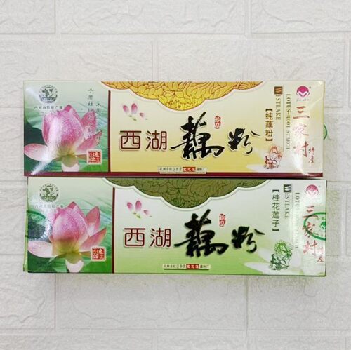 礼盒360克盒包装桂花莲子三家村