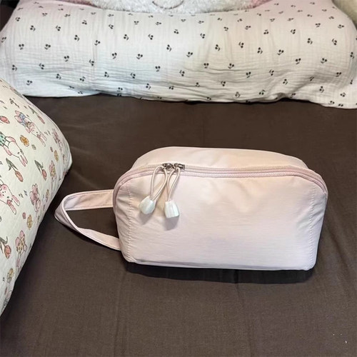 化妆包女2025新便携旅行手提洗漱包大容量高级化妆品收纳包