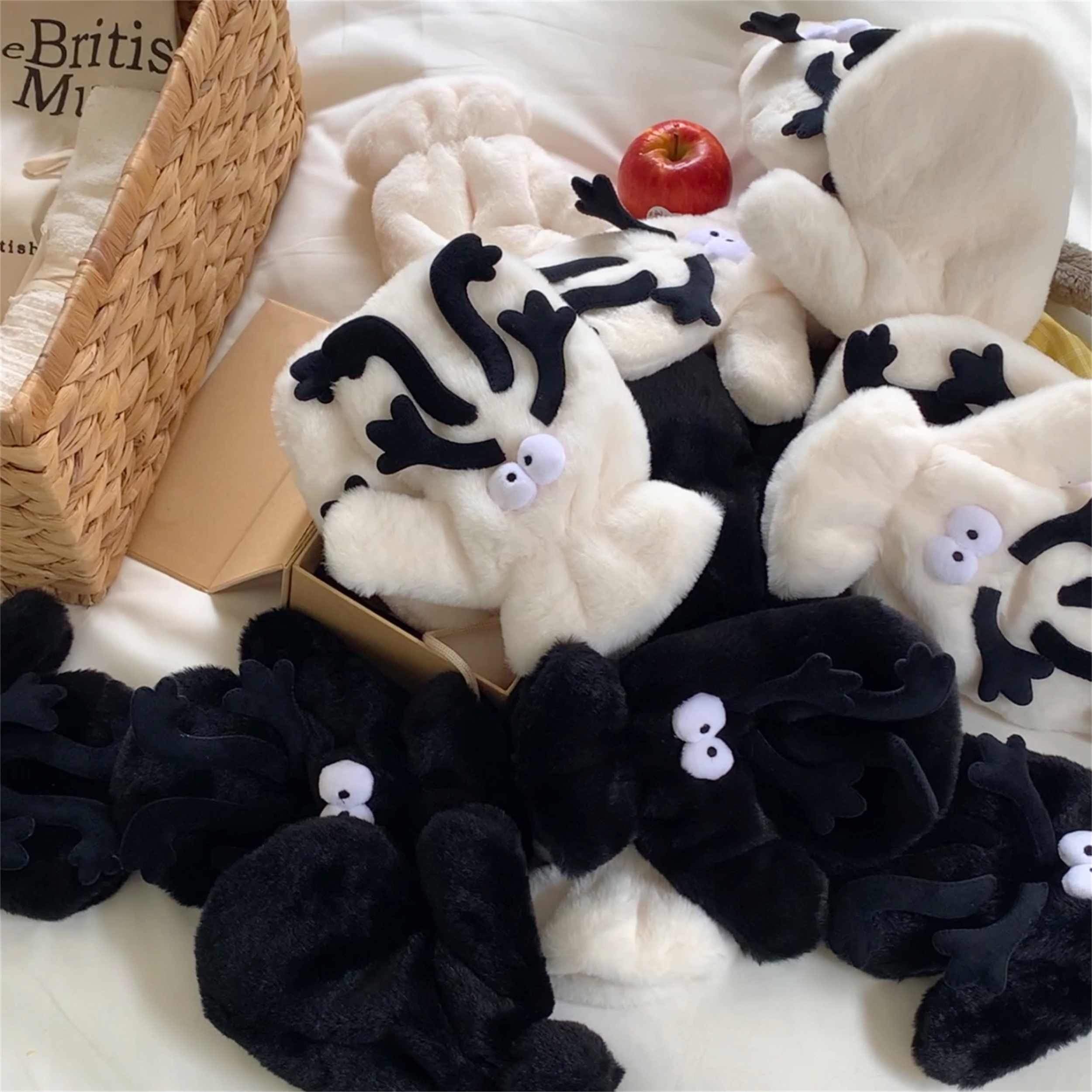 保暖棉手套学生情侣骑行手套