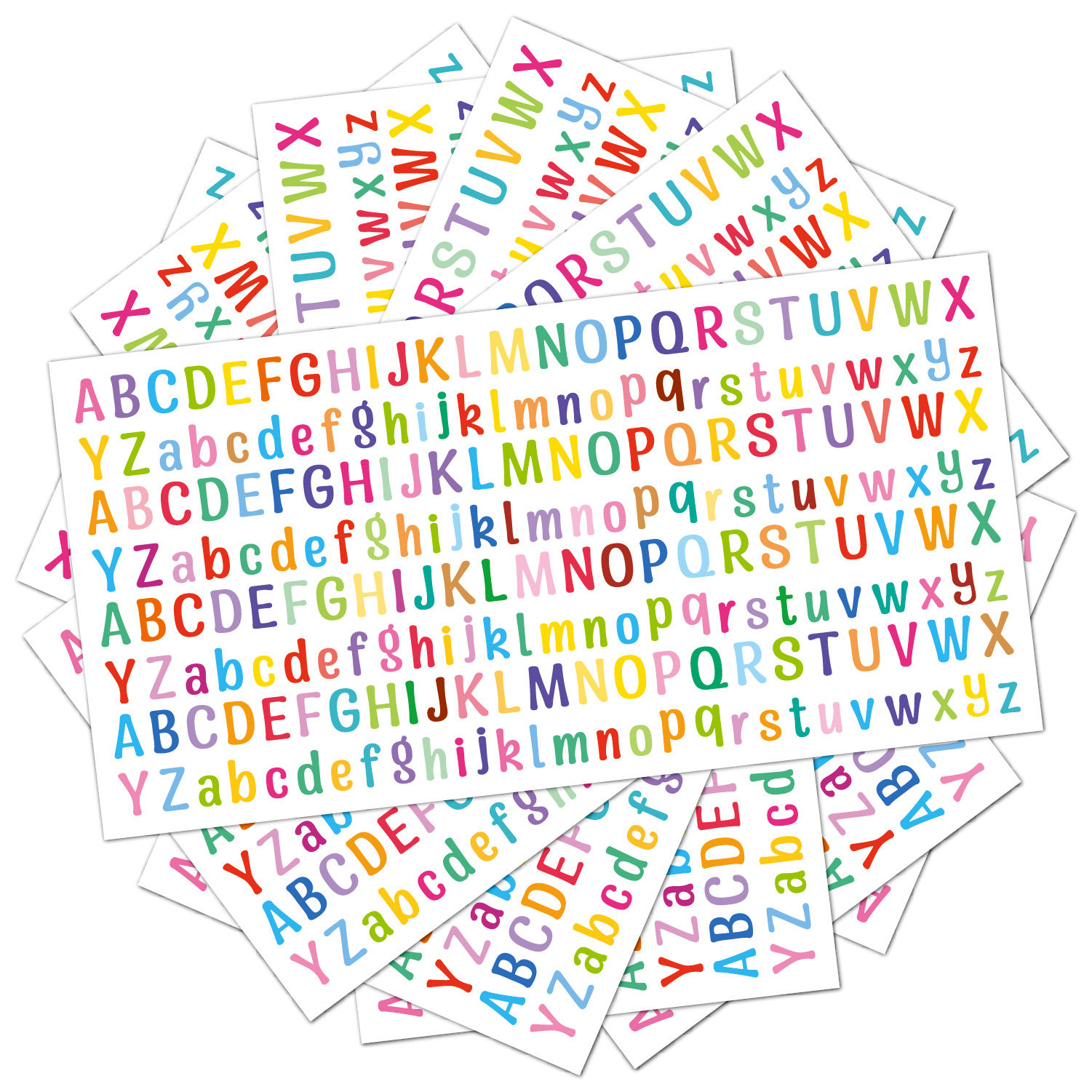 彩色字母贴纸手账小素材小物件装饰diy咕卡防水杯贴字母白色黑色,文具电教/文化用品/商务用品,贴纸/立体贴纸,淘宝优惠券,粉丝福利购,淘宝优惠卷