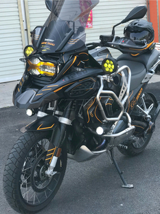 Lonerider孤独骑士23款版画r1250/1200ADV整车涂装贴膜油箱保护改