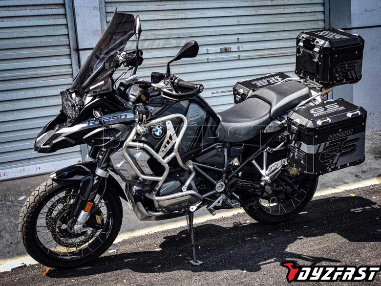 宝马bmw1250adv/1200adv750黑武士tripleblack三箱贴版画贴纸改装