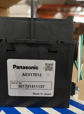 松下高压直流继电器 AEV17012/AEC51012 电动车载继电器