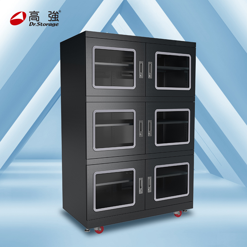 高强CDA-1490-6电子防潮箱 金属存储电容电阻光学镜片干燥柜