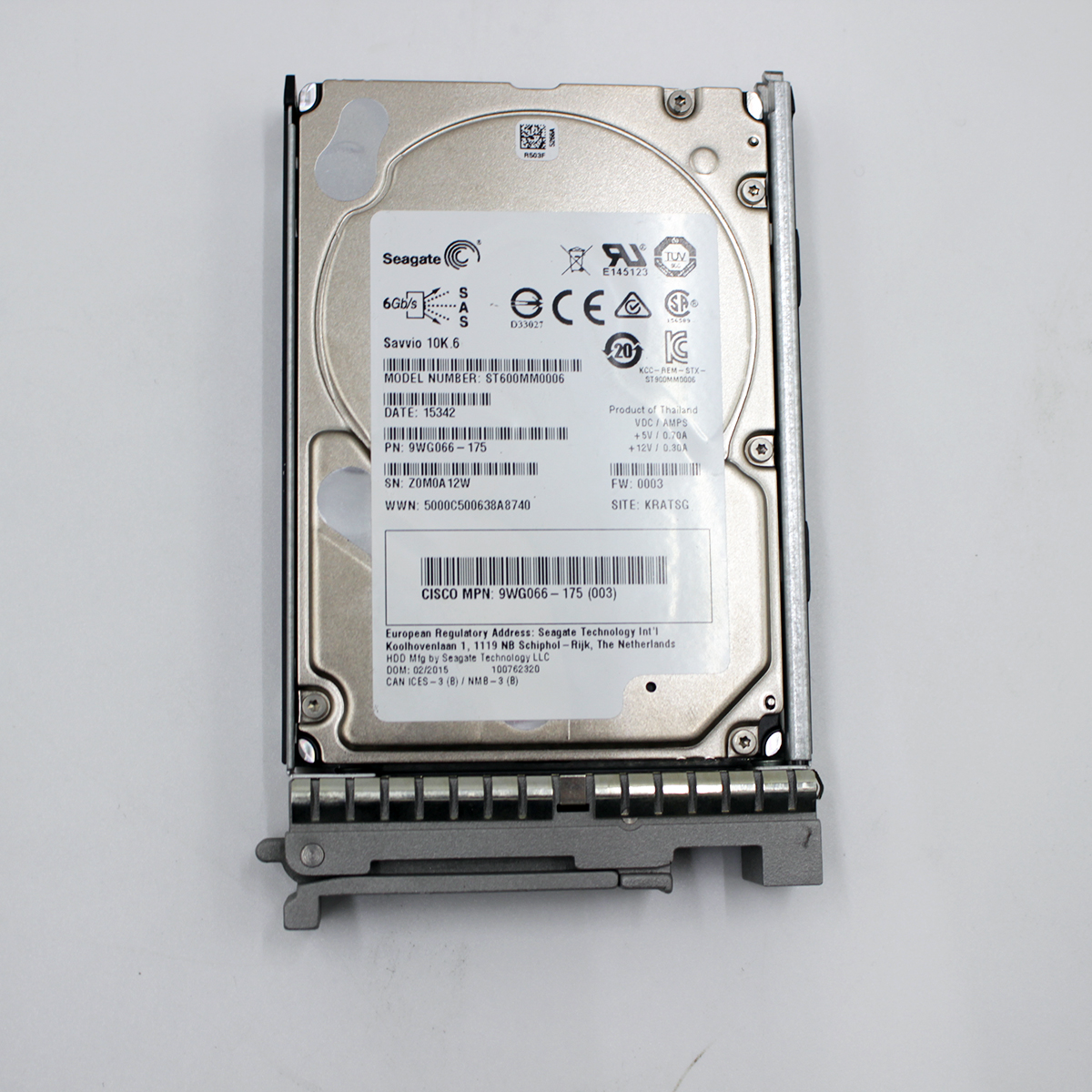 Seagate/希捷 ST600MM0006 服务器硬盘  600GB   10K 6GB/S 2.5寸 电脑硬件/显示器/电脑周边 机械硬盘 原图主图