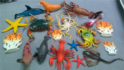 海洋动物玩具仿真海底世界塑胶