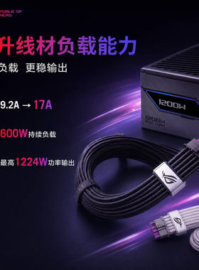 ASUS华硕ROG Equalizer 均流线 12V-2X6 PCIE POWER CABLE