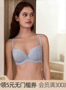 【蔷薇blues】遐内衣女薄款全罩杯包容圆润防外扩大胸显小文胸