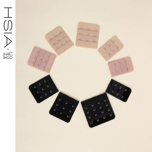 hsia遐延长扣文胸内衣调节加扣带