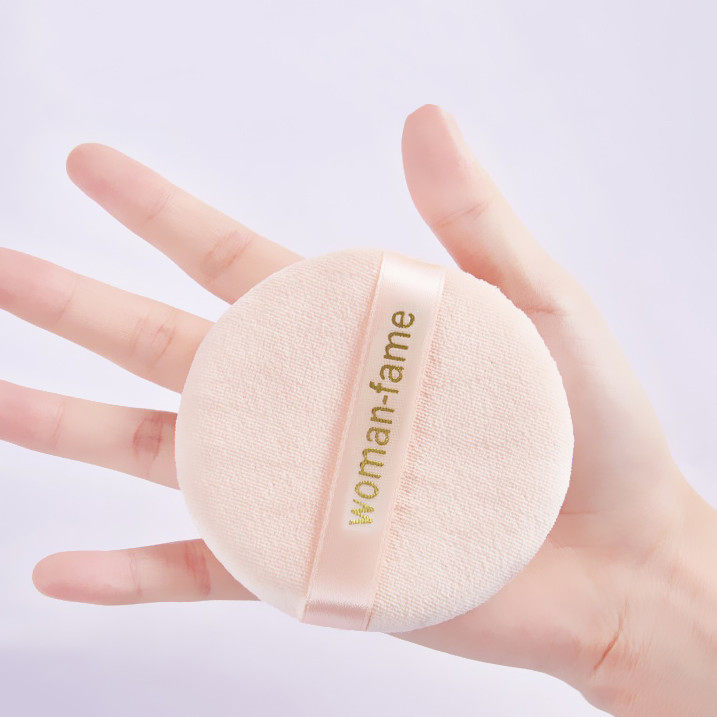 影楼用 干粉扑/勾手粉扑/蜜粉扑/定妆粉扑/散粉扑 大号8cm