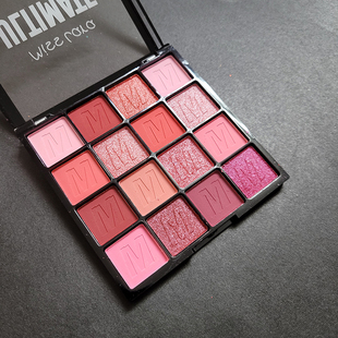 复古红色系眼影盘干枯玫瑰大红色梅子色彩妆盘舞台妆玩妆粉色系