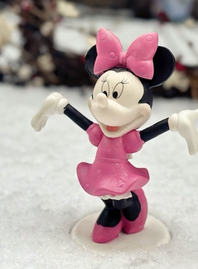 Precious迪士*米妮跳舞公仔瓷偶