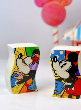 米奇米妮调料罐胡椒盐瓶