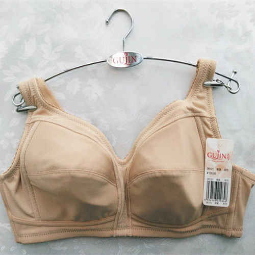 古今女文胸正品大码无钢圈纯棉舒适中老年运动薄款无海绵透气内衣