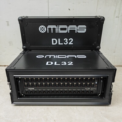 MIDAS迈达斯，DL32接口箱航空箱，周边设备机柜机箱