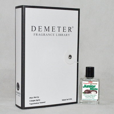 薄荷气味香味图书馆demeter香水