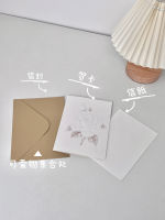 Simple and elegant embossed rose flower greeting cards, wedding vow cards, birthday blessing message cards, gift card pieces thumbnail 3