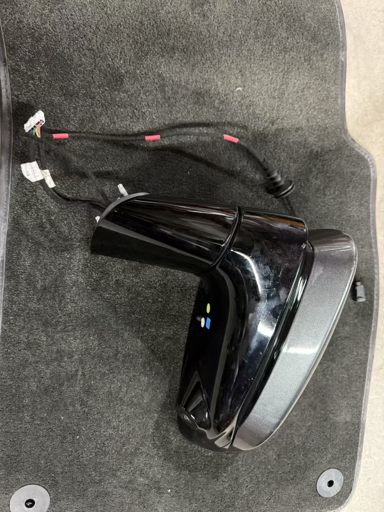 法拉利SF90新款倒车镜总成后视镜总成倒车镜外壳反光镜总成后视镜