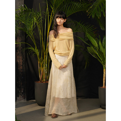 Cha 官方 | Mutedance  真丝双层半身裙 两色