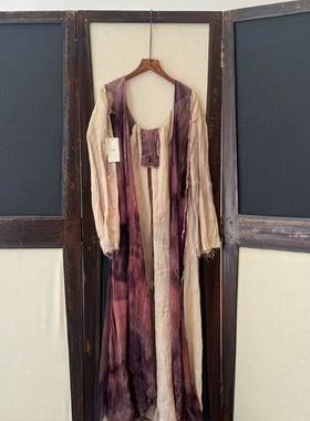 Cha 官方 | elapsing 拼接绑带薄纱风衣