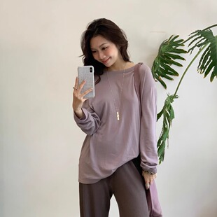 Cha 官方 | io adesso futura 你的第二层皮肤 黄金羊毛宽松T恤