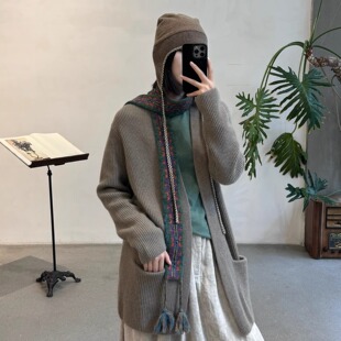 Cha 推荐 | io adesso futura 荞麦灰羊绒针织外套