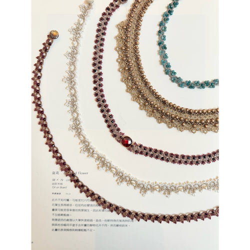 Cha 官方 | LORINA BALTEANU 26春夏 法式蕾丝手工宝石项链合集
