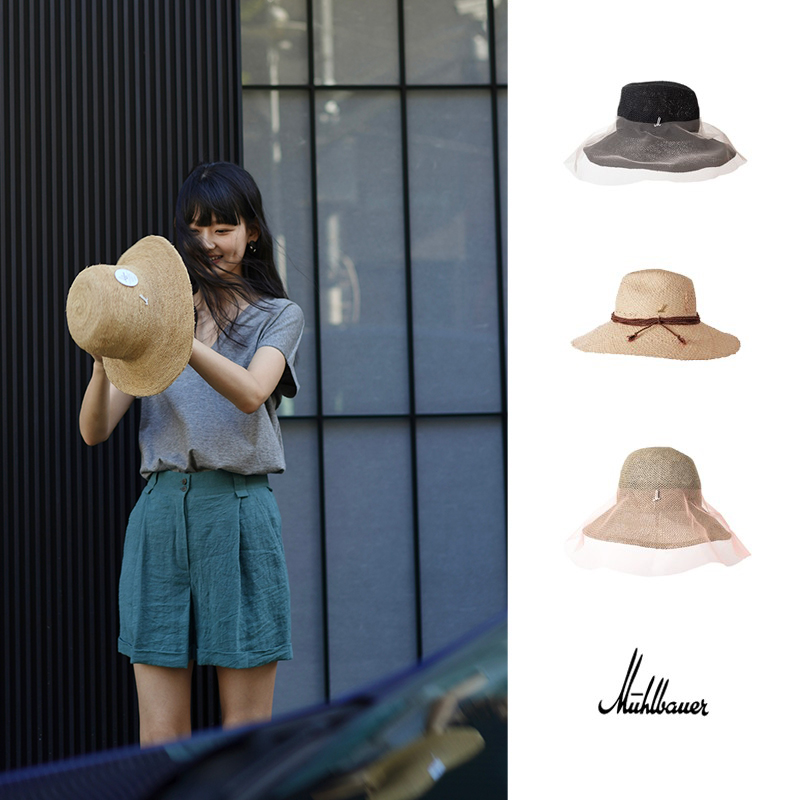 Cha 官方 | Muhlbauer 维也纳百年品牌 天然手工编织帽遮阳帽合集