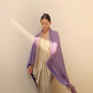 Chá 中国独家｜Botto Giuseppe  Jersey Wand羊绒云朵围巾