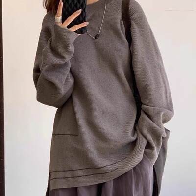 Cha 官方 | DEVOA 25春夏 坑条肌理针织舒适休闲上衣