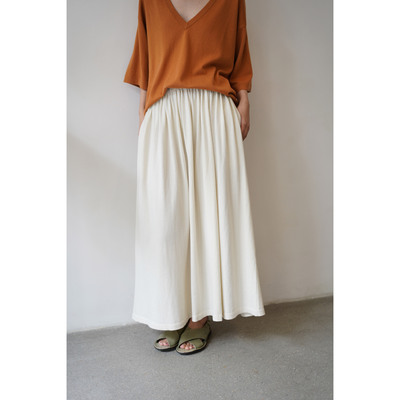 Cha 官方 | Extreme Cashmere 26春夏 mary short棉羊绒针织半裙