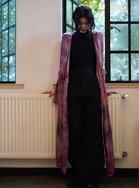 Cha 官方｜elapsing 植物染丝质系带外套