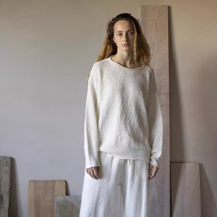 Cha 官方 | Daniel Andresen 25春夏 Chara亚麻针织上衣