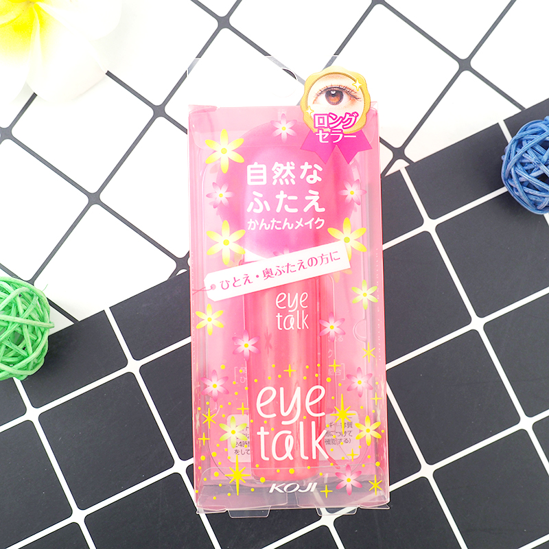 包邮 日本KOJI蔻吉 Eye Talk隐形双眼皮胶水透明形成液 pony推荐