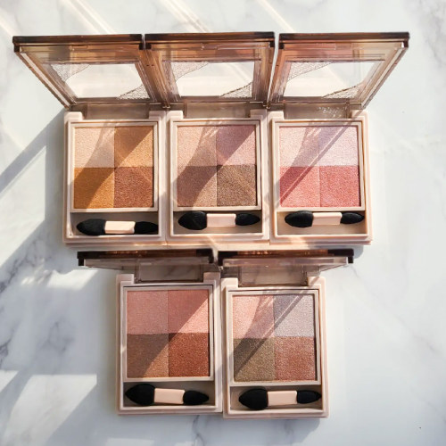 日本KOSE高丝VISEE蕾丝限定四色眼影盘be2 pk3 PK7 温柔清透