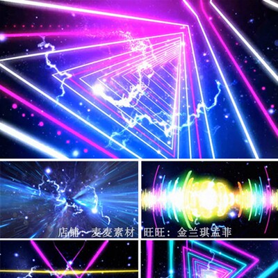 动感架子鼓表演背景 吸引 隧道穿梭 震撼大气led动态视频VJ素材