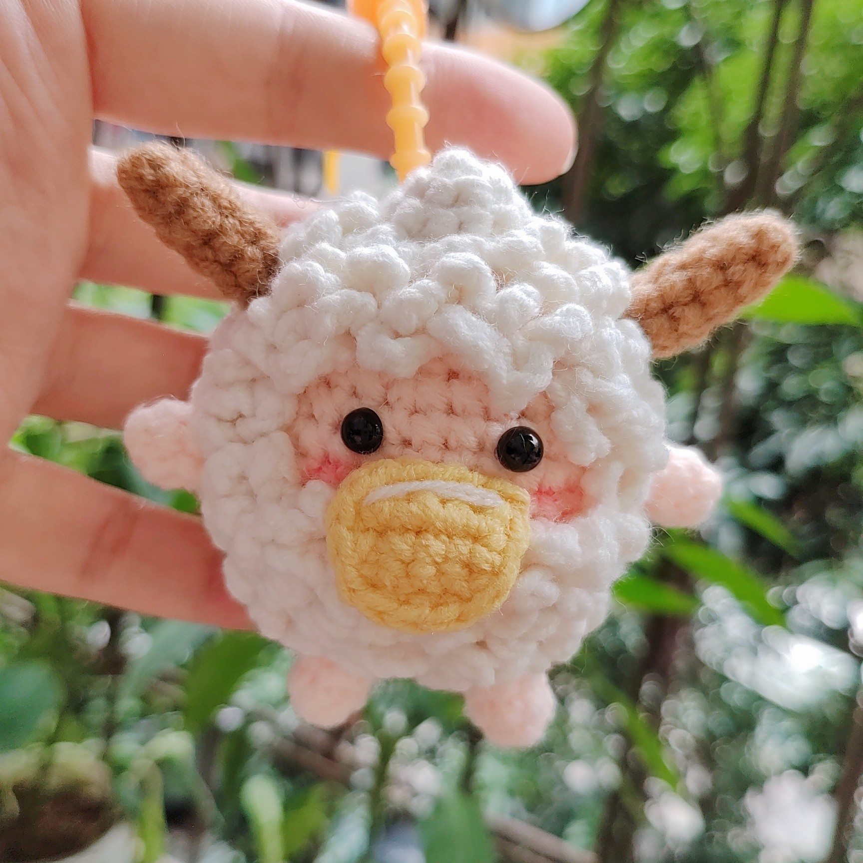 手工编织diy成品毛线钩针可爱创意玩偶