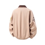 秋冬新款原创抖音白底平铺大码绣花夹克外套男J857P78控128，男装夹克，电商A029