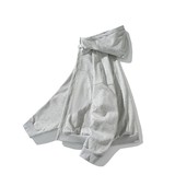 二开秋冬平铺白底纯色大码宽松卫衣时尚外套男V911P68控98，女装短外套，电商A029