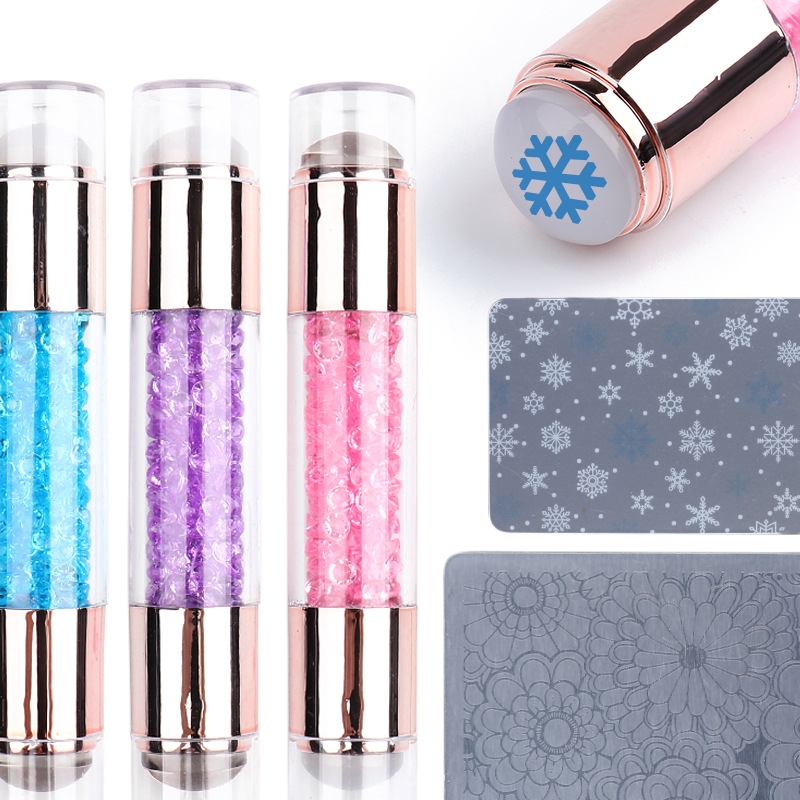 美甲工具印花ins硅胶模板