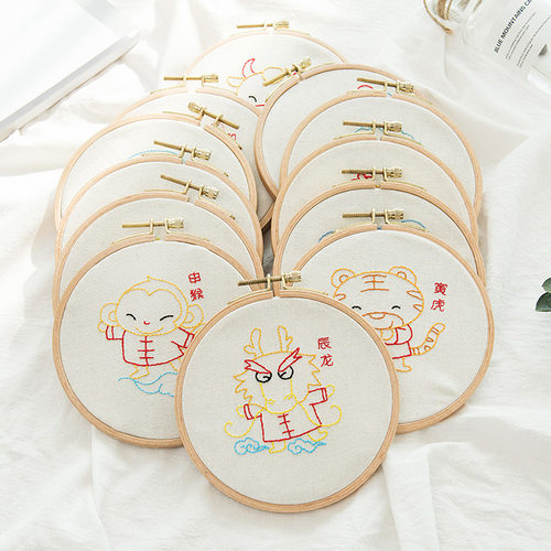 珍爱刺绣材料包简单十二生肖