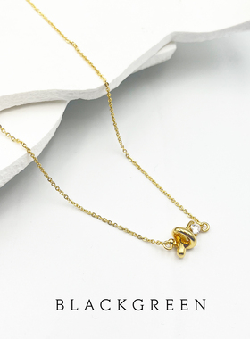 小众设计夏季锁骨链BLACKGREEN